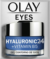 Silmägeeli Olay Eye Hyaluronic 24 + Vitamin B5 Gel, 15 ml hinta ja tiedot | Olay Hajuvedet ja kosmetiikka | hobbyhall.fi