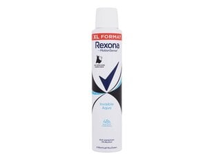 Suihkedeodorantti Rexona MotionSense Invisible Aqua Antiperspirant naisille, 200 ml hinta ja tiedot | Rexona Hajuvedet ja kosmetiikka | hobbyhall.fi