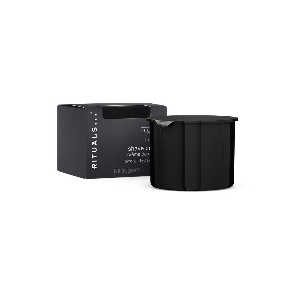 Rituals Homme Shaving Cream Refill, 250 ml hinta ja tiedot | Parranajo ja karvanpoisto | hobbyhall.fi