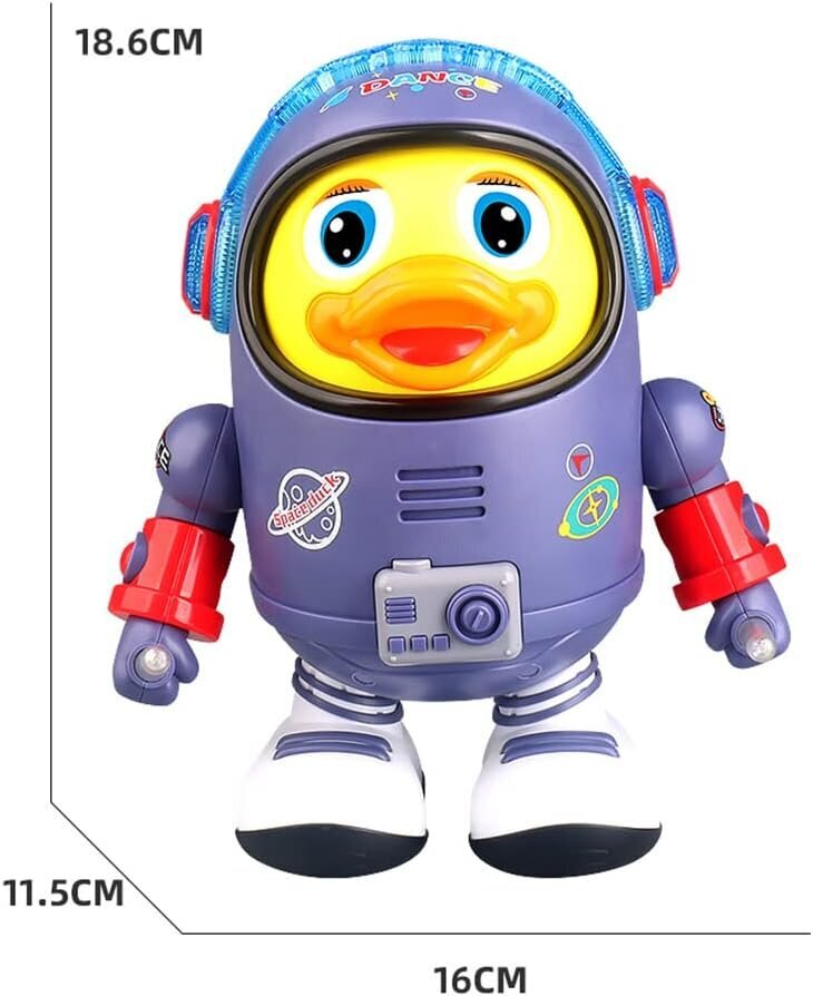 Tanssiva ankka Space Duck hinta ja tiedot | Vauvan lelut | hobbyhall.fi