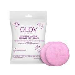 Uudelleenkäytettävät meikinpoistotyynyt Glov Moon Pads, 2 kpl hinta ja tiedot | Kosteuspyyhkeet, vanulaput ja vanupuikot | hobbyhall.fi