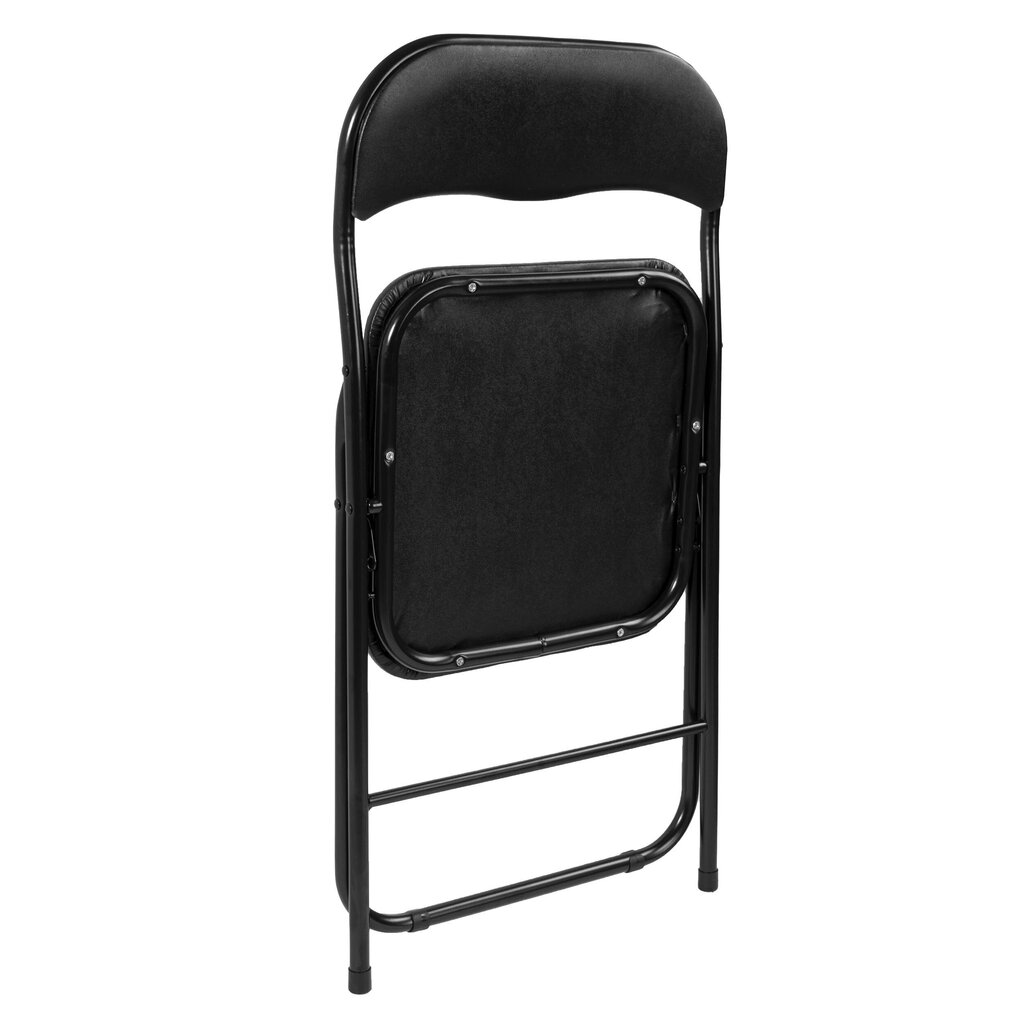 Kokoontaitettavat tuolit - Basico, 4 kpl, musta hinta ja tiedot | Ruokapöydän tuolit | hobbyhall.fi