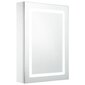 vidaXL LED kylpyhuoneen peilikaappi 50x13x70 cm hinta ja tiedot | Kylpyhuonekaapit | hobbyhall.fi