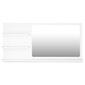 vidaXL Kylpyhuonepeili valkoinen 90x10,5x45 cm lastulevy hinta ja tiedot | Kylpyhuonekaapit | hobbyhall.fi