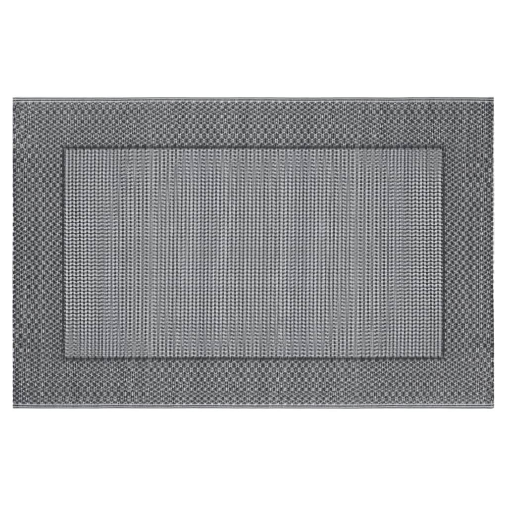 vidaXL Ulkomatto harmaa 190x290 cm PP hinta ja tiedot | Isot matot | hobbyhall.fi