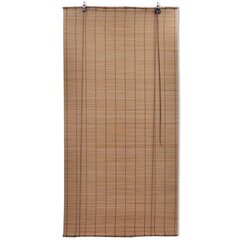 vidaXL Bambu rullaverhot 2 kpl 100 x 160 cm ruskea hinta ja tiedot | Kaihtimet | hobbyhall.fi