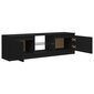 vidaXL TV-taso LED-valoilla musta 120x30x35,5 cm hinta ja tiedot | TV-tasot | hobbyhall.fi