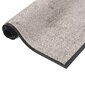 vidaXL Ovimatto harmaa 80x120 cm hinta ja tiedot | Ovimatot | hobbyhall.fi