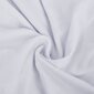 vidaXL Joustava 2-istuttavan sohvan päällinen valk. polyesteri jersey hinta ja tiedot | Huonekalujen päälliset | hobbyhall.fi