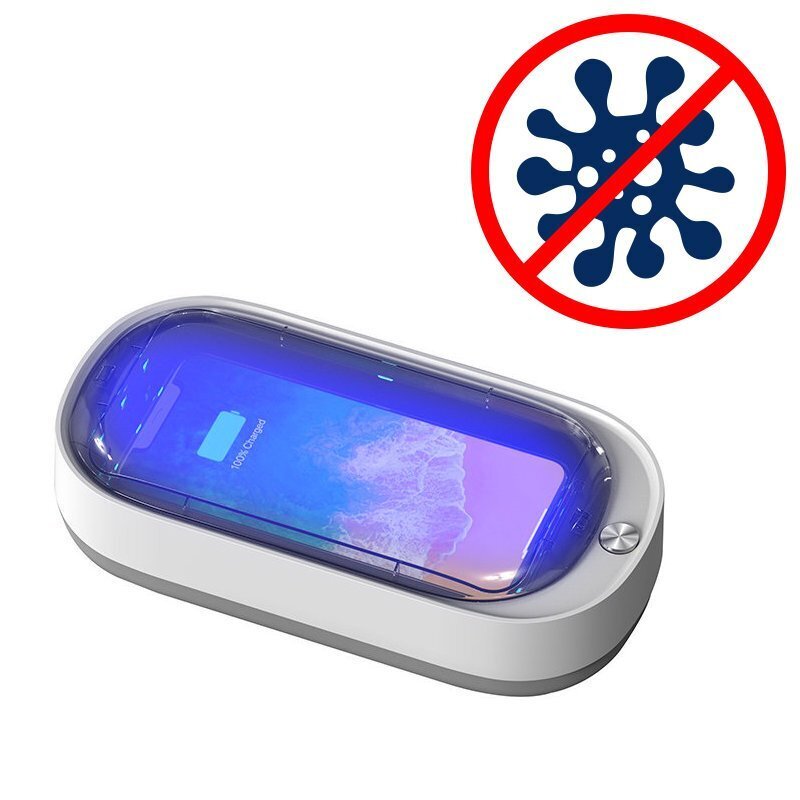 Mobiili UV-sterilointilaite puhelimien desinfiointiin hinta ja tiedot | Puhelimen lisätarvikkeet | hobbyhall.fi
