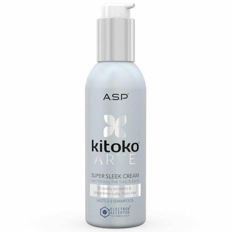 Hiusten suoristusvoide KITOKO Arte Super Sleek, 150ml hinta ja tiedot | Kampaamotuotteet | hobbyhall.fi