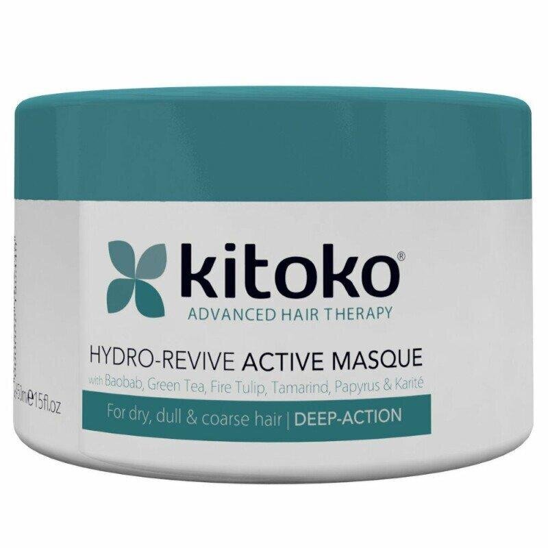 Hiusnaamio Kitoko, Hydro Revive Active Masque, 450 ml hinta ja tiedot | Hoitoaineet | hobbyhall.fi