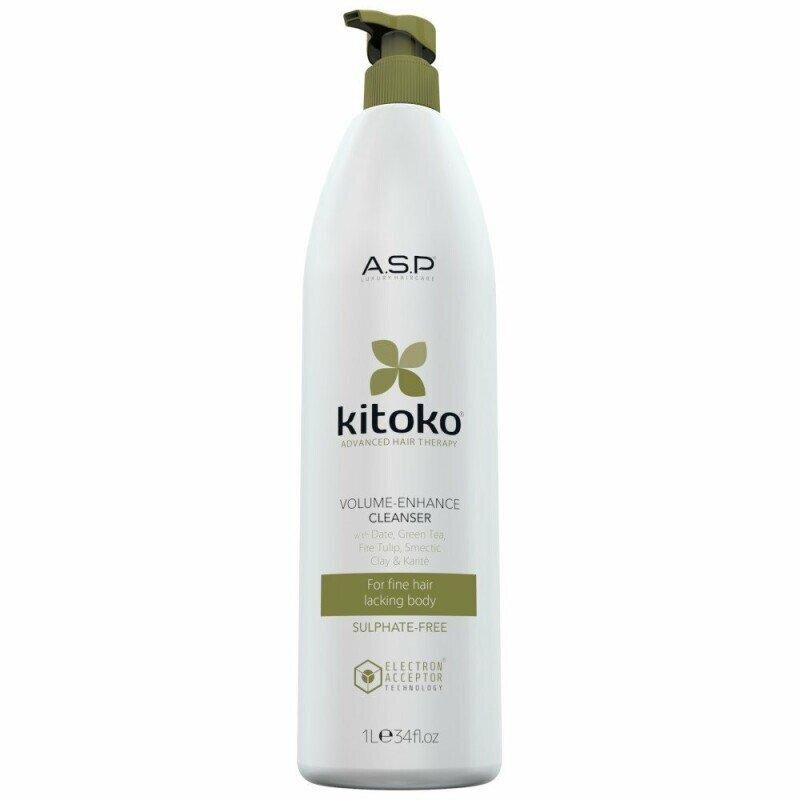 Shampoo Kitoko, Volume Enhance Cleanser, 1000 ml hinta ja tiedot | Shampoot | hobbyhall.fi