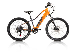 Elektrinis dviratis Goblin Mtb Alloy 24", oranžinė hinta ja tiedot | Sähköpyörät | hobbyhall.fi