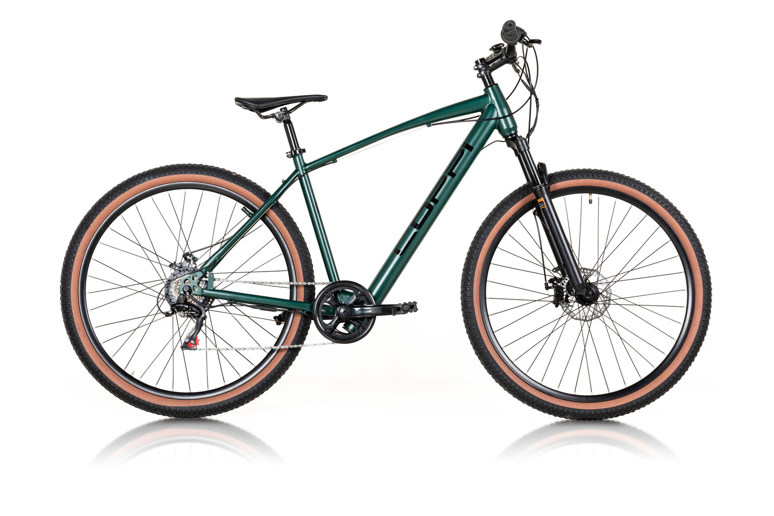 Sähköpyörä York Verde Mtb Man 29", vihreä hinta ja tiedot | Sähköpyörät | hobbyhall.fi