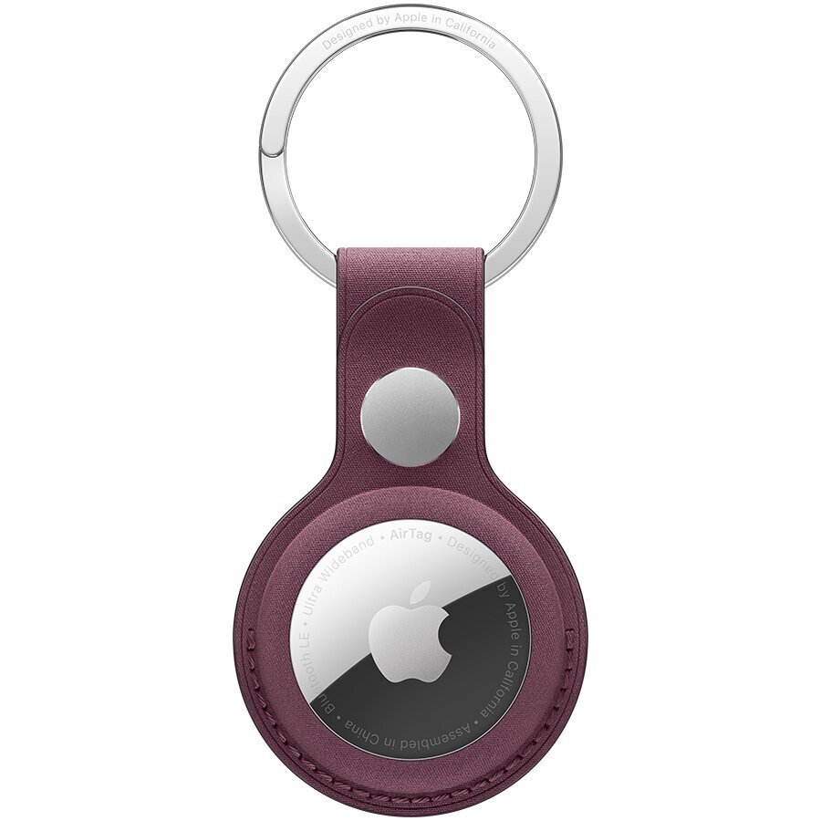 Apple AirTag FineWoven Key Ring - Mulberry - MT2J3ZM/A hinta ja tiedot | Puhelimen lisätarvikkeet | hobbyhall.fi