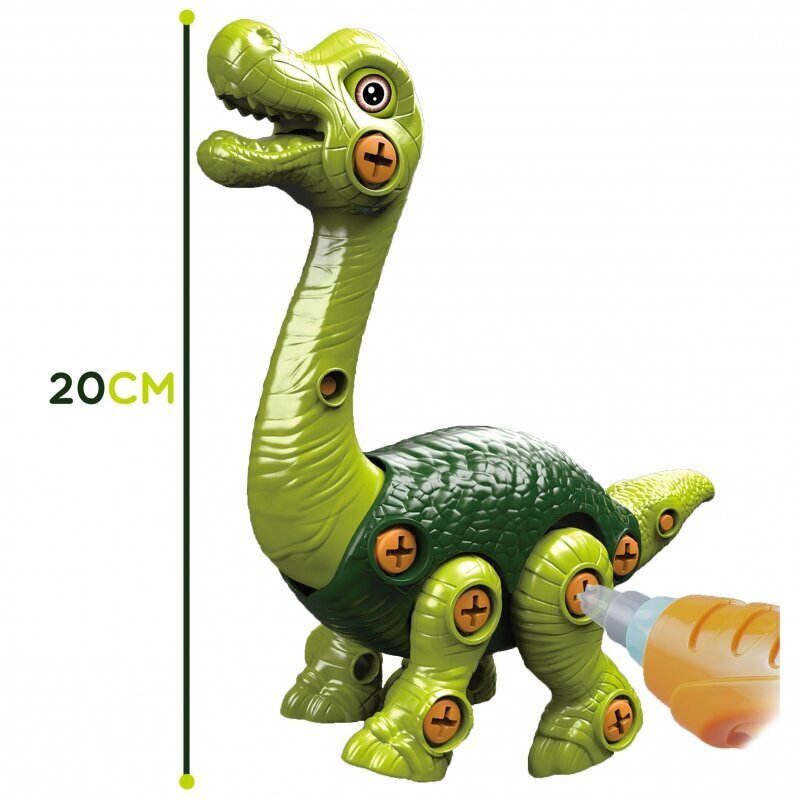 Brachiosaurus dinosaurus poran ja ruuvimeisselin kanssa hinta ja tiedot | Poikien lelut | hobbyhall.fi