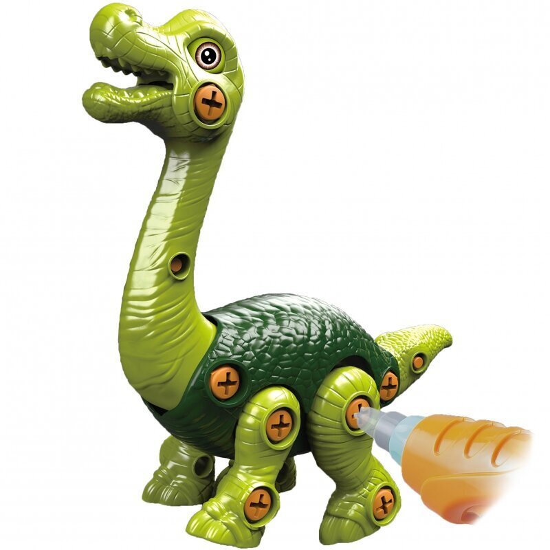 Brachiosaurus dinosaurus poran ja ruuvimeisselin kanssa hinta ja tiedot | Poikien lelut | hobbyhall.fi