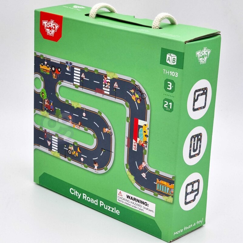 tooky toy highway puzzle, hinta ja tiedot | Palapelit | hobbyhall.fi