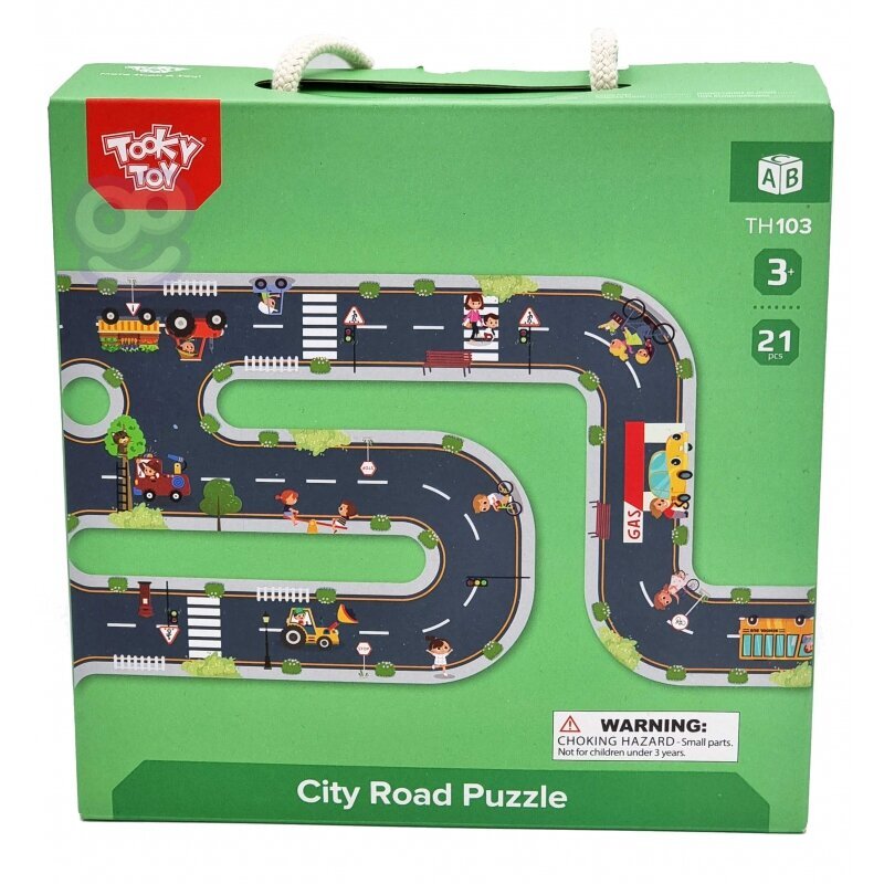 Tooky toy highway puzzle, hinta ja tiedot | Palapelit | hobbyhall.fi