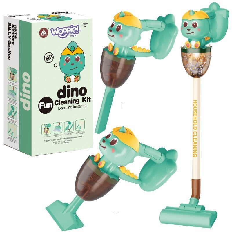 Woopie interaktiivinen pölynimuri dino hinta ja tiedot | Tyttöjen lelut | hobbyhall.fi