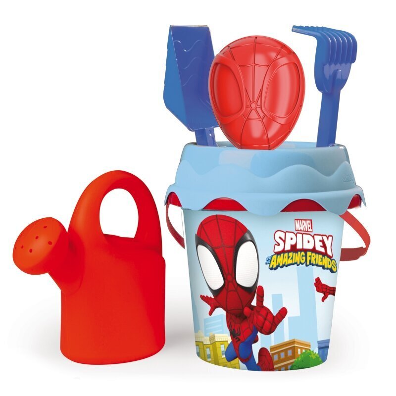 Smoby spiderman ämpäri hiekka tarvikkeineen hinta ja tiedot | Hiekkalelut ja rantalelut | hobbyhall.fi