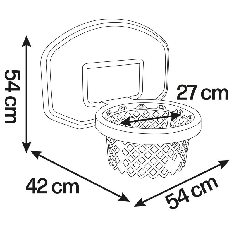 Smoby koripallokehä hinta ja tiedot | Pihapelit ja ulkopelit | hobbyhall.fi
