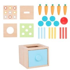 Tooky toy 4-in-1-oppimiskuutio hinta ja tiedot | Vauvan lelut | hobbyhall.fi