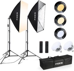 Valaistus Softbox Fgen hinta ja tiedot | Valokuvaustarvikkeet | hobbyhall.fi