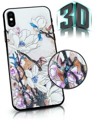 Mocco Flowers Back Case 3D for Samsung Galaxy A13 5G hinta ja tiedot | Puhelimen kuoret ja kotelot | hobbyhall.fi