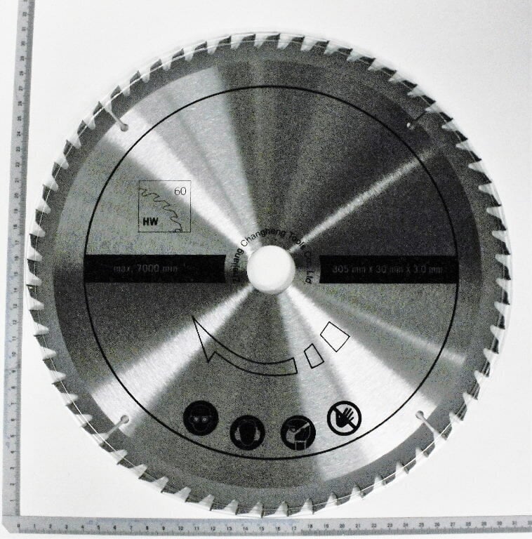 Leikkuuterä puulle Ø305x3x30x1,8mm Scheppach hinta ja tiedot | Sahat ja sirkkelit | hobbyhall.fi