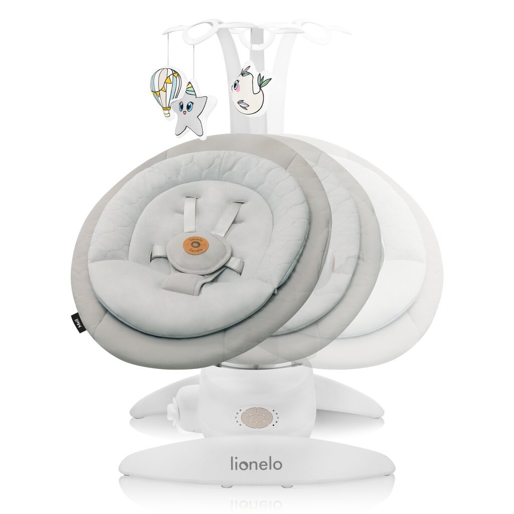 Sänky-keinu Lionelo Mell, beige hinta ja tiedot | Sitterit | hobbyhall.fi