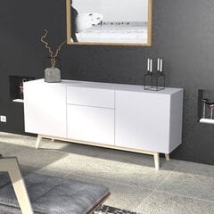 Lipasto Aatrium Home, 180x42x80 cm, valkoinen hinta ja tiedot | Lipastot | hobbyhall.fi