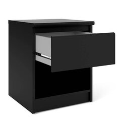 Yöpöytä Aatrium, 40x40x49 cm, musta hinta ja tiedot | Yöpöydät | hobbyhall.fi