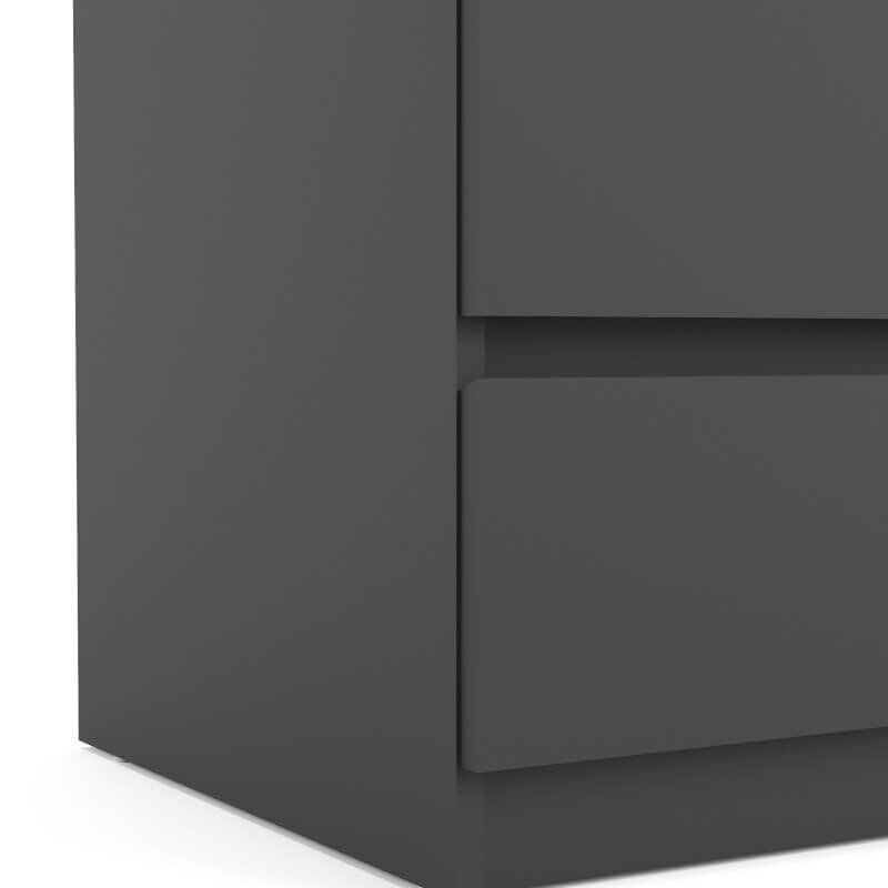 Lipasto Aatrium, 70x50x76,8 cm, musta hinta ja tiedot | Lipastot | hobbyhall.fi