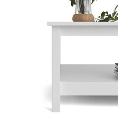 Kahvipöytä Aatrium, 81x81x45 cm, valkoinen hinta ja tiedot | Sohvapöydät | hobbyhall.fi
