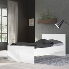 Yhden hengen sänky Aatrium, 196x96x80 cm, valkoinen hinta ja tiedot | Sängyt | hobbyhall.fi