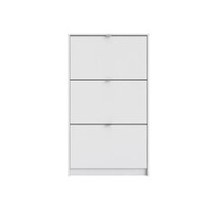 Kenkähylly Aatrium, 70x16x123 cm, valkoinen hinta ja tiedot | Kenkäkaapit ja -hyllyt | hobbyhall.fi