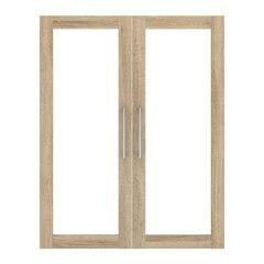 Kaapin ovet Aatrium, 84x105 cm, ruskeat hinta ja tiedot | Kaapit | hobbyhall.fi