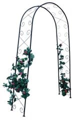 Garden Line metallikaari kasveille, 110x39x230 cm hinta ja tiedot | Kukkatelineet ja kukkapöydät | hobbyhall.fi