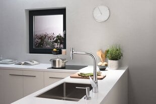 HANSGROHE Saippua-/lotionannostelija 40448670 hinta ja tiedot | Kylpyhuoneen sisustus | hobbyhall.fi