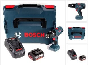 Bosch Professional GSB 18V-21 akkuruuvinväännin 18V 55Nm + 1x akku 5,0Ah + laturi + L-Boxx -laatikko hinta ja tiedot | Akkuporakoneet ja ruuvinvääntimet | hobbyhall.fi