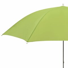 vidaXL Retkituolin aurinkovarjot 2 kpl vihreä 105 cm hinta ja tiedot | Aurinkovarjot ja markiisit | hobbyhall.fi