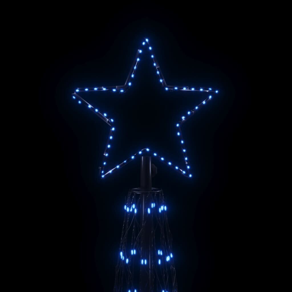 vidaXL Kartio joulukuusi 3000 sinistä LED-valoa 230x800 cm hinta ja tiedot | Joulukoristeet | hobbyhall.fi