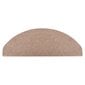 vidaXL Itsekiinnittyvät porrasmatot 10 kpl beige 65x22,5x3,5 cm hinta ja tiedot | Isot matot | hobbyhall.fi