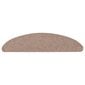 vidaXL Itsekiinnittyvät porrasmatot 10 kpl beige 65x22,5x3,5 cm hinta ja tiedot | Isot matot | hobbyhall.fi