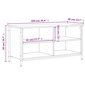 vidaXL TV-taso Sonoma-tammi 100x40x50 cm tekninen puu hinta ja tiedot | TV-tasot | hobbyhall.fi