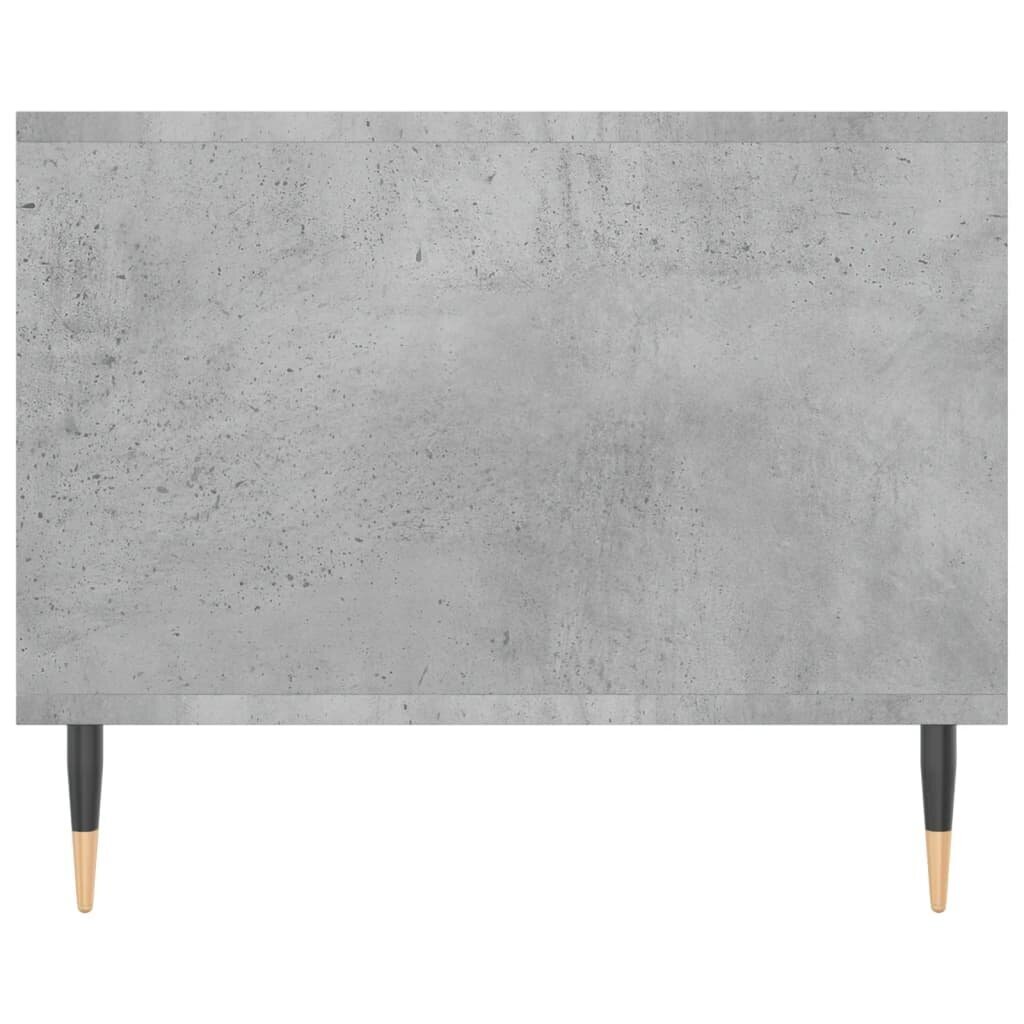 vidaXL Sohvapöytä betoninharmaa 102x50x40 cm tekninen puu hinta ja tiedot | Sohvapöydät | hobbyhall.fi