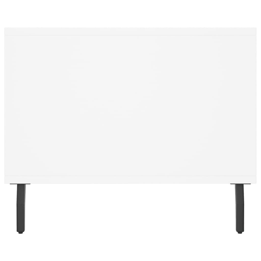 vidaXL Sohvapöytä valkoinen 90x50x40 cm tekninen puu hinta ja tiedot | Sohvapöydät | hobbyhall.fi