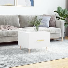 vidaXL Sohvapöytä valkoinen 50x50x40 cm tekninen puu hinta ja tiedot | Sohvapöydät | hobbyhall.fi